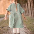 Gewerbelizenz zum Schnittmuster Rüschenkleid Mariella Webware