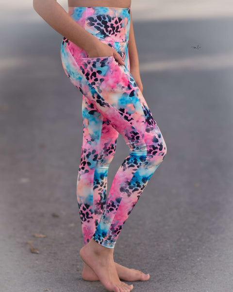 Sport/Badelycra UPF 50+ Leopard Splash VORBESTELLUNG