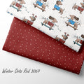 French Terry Dackel HoHoHo 2987 (Bio)