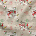 French Terry Dear Santa Letter 3845 (Bio) VORBESTELLUNG