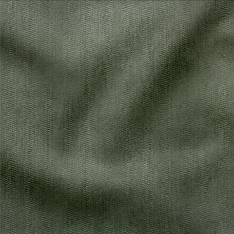 French Terry Denim Waldgrün