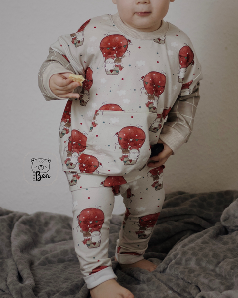 French Terry X Mas Balloon 3044 (Bio) VORBESTELLUNG