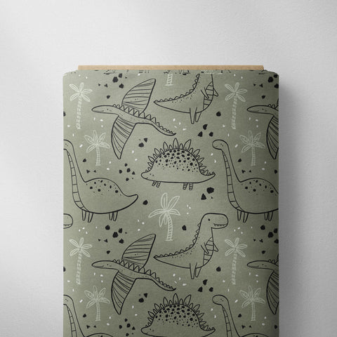 Softshell Dinos Grün 2721
