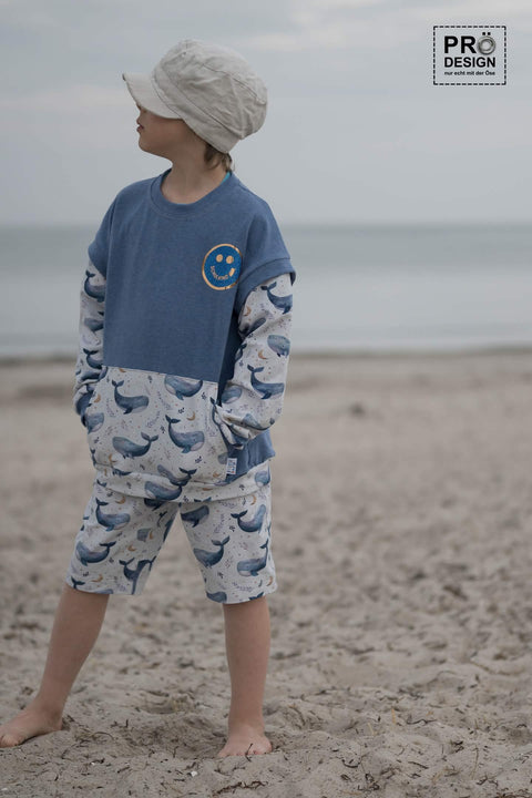 Jerseystoff Dreamy Whales 3590 (Bio)