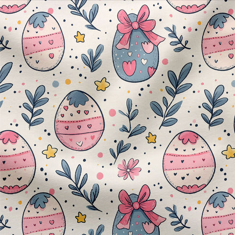 French Terry Easter Egg Love 3337 (Bio) VORBESTELLUNG