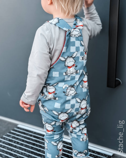 Jerseystoff Eddie Esel Blau 3592 (Bio)