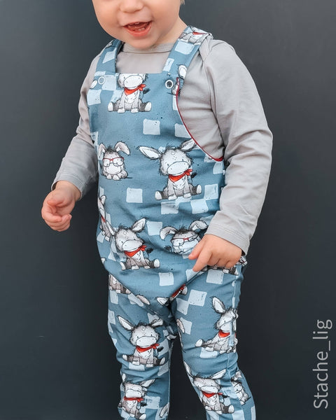Jerseystoff Eddie Esel Blau 3592 (Bio)