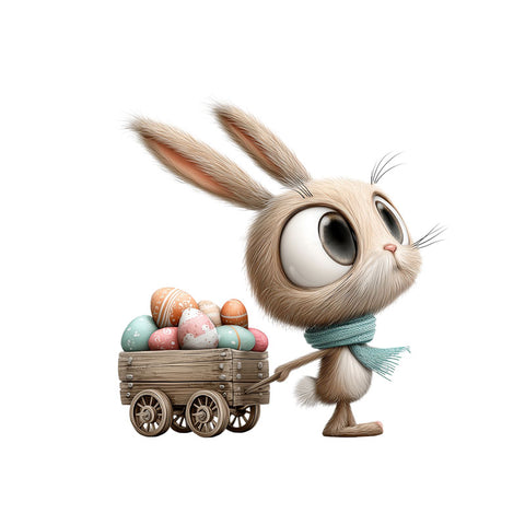 Bügelbild Eierexpress (Träumer) Medium