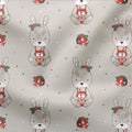 Jersey Stoff Erdbeershakeliebe 2816 (Bio) VORBESTELLUNG