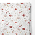 Musselin Double Gauze Fionas Flowers White