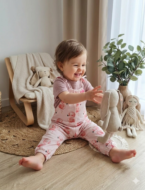 Jerseystoff Flamingo Fiesta 3593 (Bio)