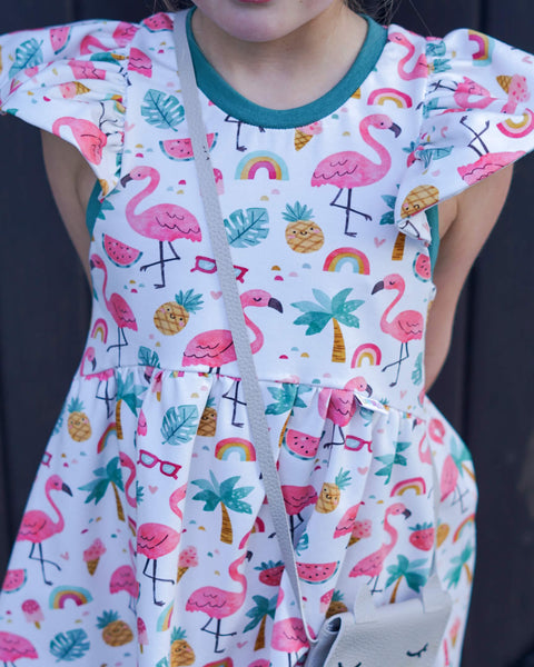 Jerseystoff Flamingo Paradise 3594 (Bio)