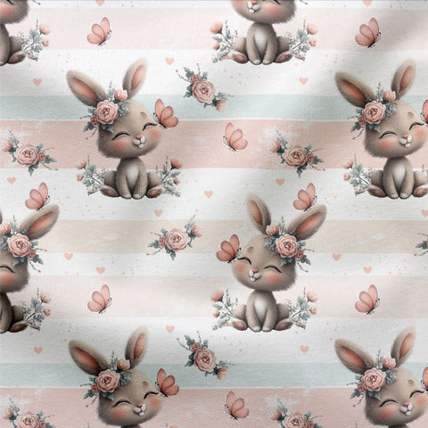 Jerseystoff Flora Hops gestreift 3520 (Bio)