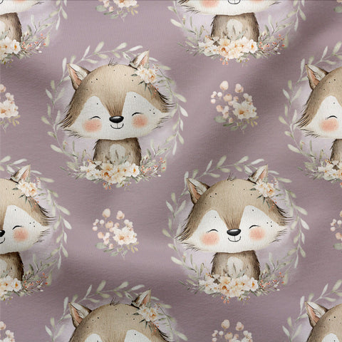 Jerseystoff Floral Fox 3465 (Bio)