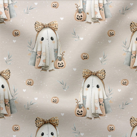 French Terry Flower Boo 3072 (Bio)