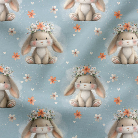 French Terry Flower Fluffy 3344 (Bio) VORBESTELLUNG