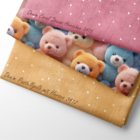 French Terry Fluffy Teddy 3354 (Bio) VORBESTELLUNG