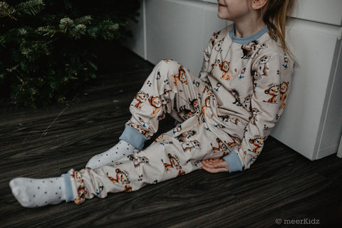 Schnittmuster Pyjama Sleep & Chill 68-158