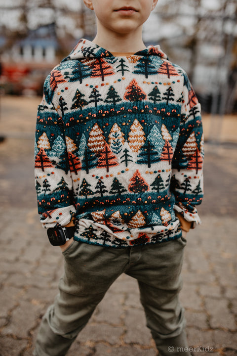 French Terry Nordic Sweater 3106 (Bio)