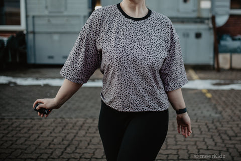 Rippjersey Herzchen Mauve 3357 (Bio) VORBESTELLUNG