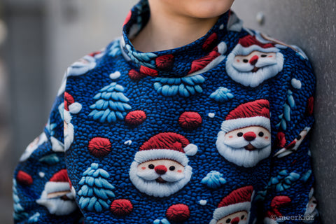French Terry Forest Santa Knitted 3012 (Bio) VORBESTELLUNG