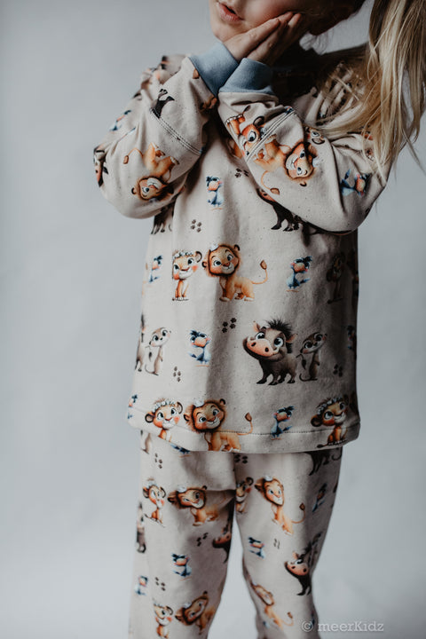 Schnittmuster Pyjama Sleep & Chill 68-158