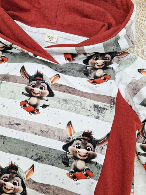 French Terry Skater Donkey 3383 (Bio) VORBESTELLUNG