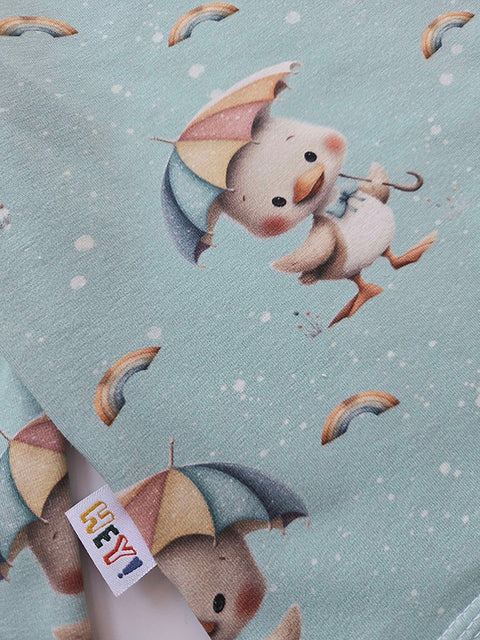 French Terry Gute Laune Küken 3348 (Bio) VORBESTELLUNG