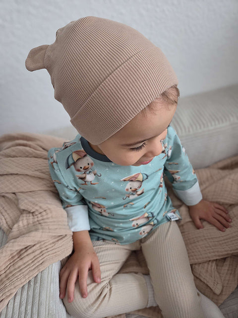 French Terry Gute Laune Küken 3348 (Bio) VORBESTELLUNG