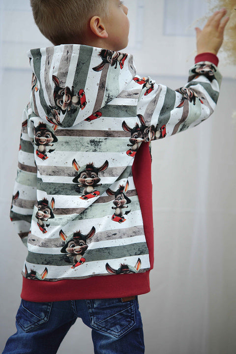 French Terry Skater Donkey 3383 (Bio) VORBESTELLUNG