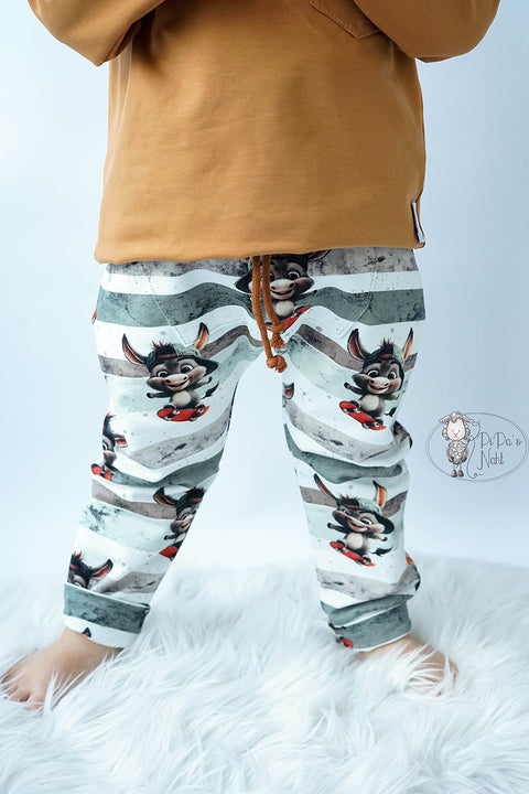 French Terry Skater Donkey 3383 (Bio) VORBESTELLUNG