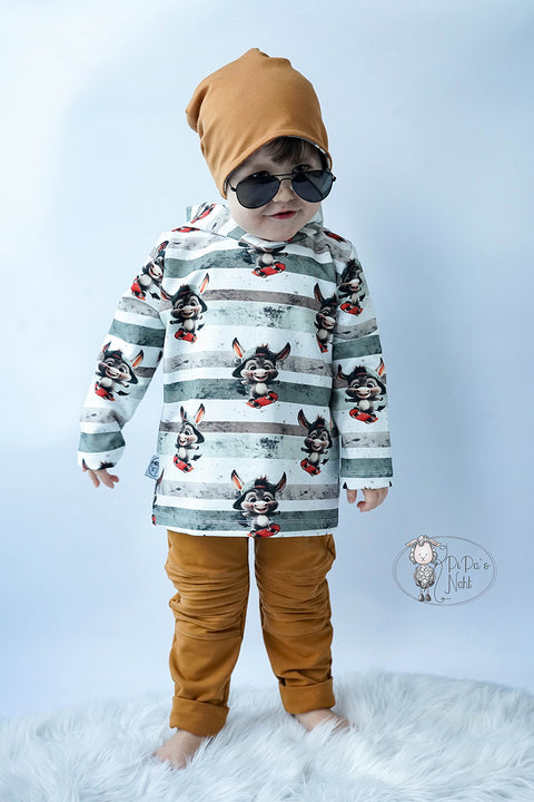 French Terry Skater Donkey 3383 (Bio) VORBESTELLUNG