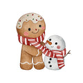 Bügelbild Gingerbread Joy Medium