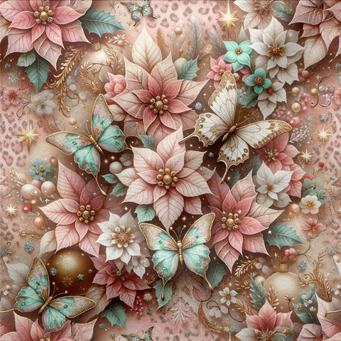 French Terry Glam Christmas 3126 (Bio)