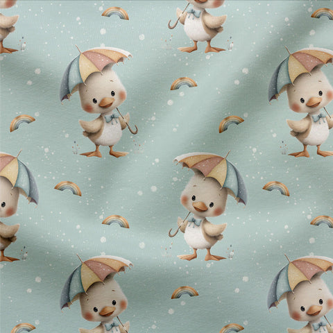 French Terry Gute Laune Küken 3348 (Bio) VORBESTELLUNG