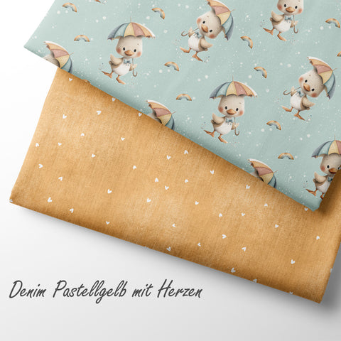 French Terry Gute Laune Küken 3348 (Bio) VORBESTELLUNG