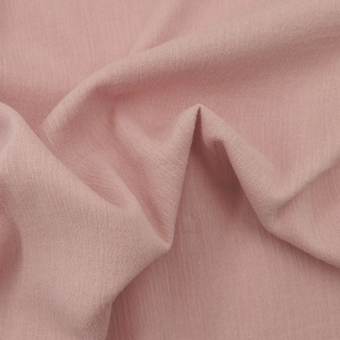 Cotton crinkle Helles Altrosa 025