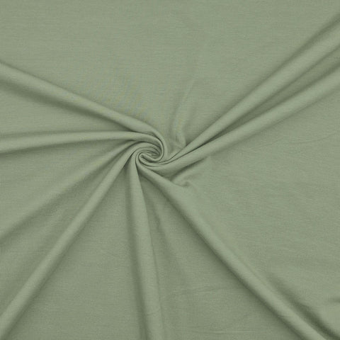 Jersey Stoff Helles Armeegrün 1121
