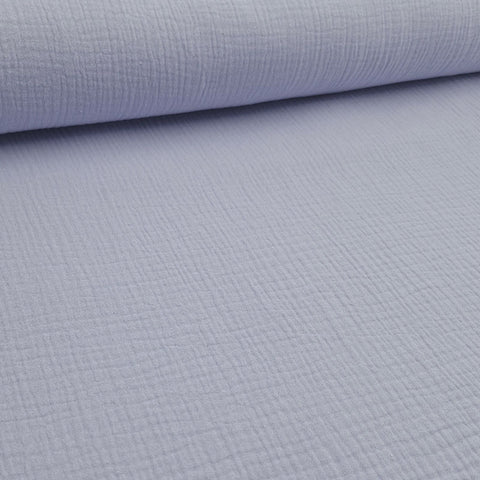 Musselin Double Gauze Helles Flieder 42