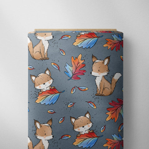 Softshell Herbstzeit Fuchs Bunt 3714