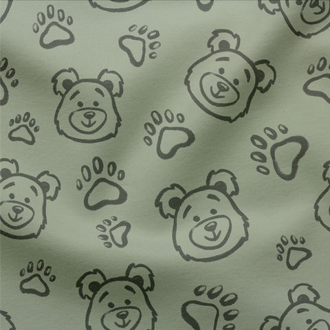 French Terry Herzbär 3361 (Bio) VORBESTELLUNG