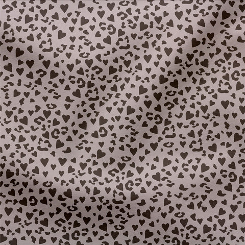 French Terry Herzchen Mauve 3357 (Bio) VORBESTELLUNG