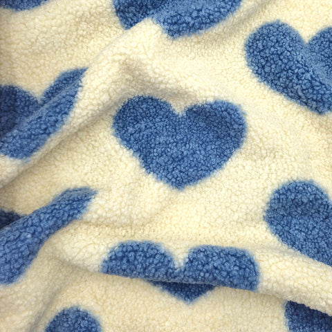Teddy Herzen Blau