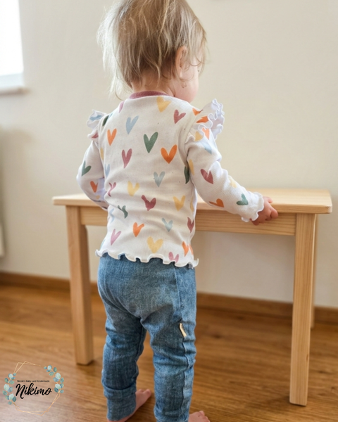 Schnittmuster Rippshirt Naima 50-170