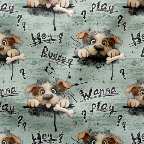 French Terry Hey Buddy! 3252 (Bio)