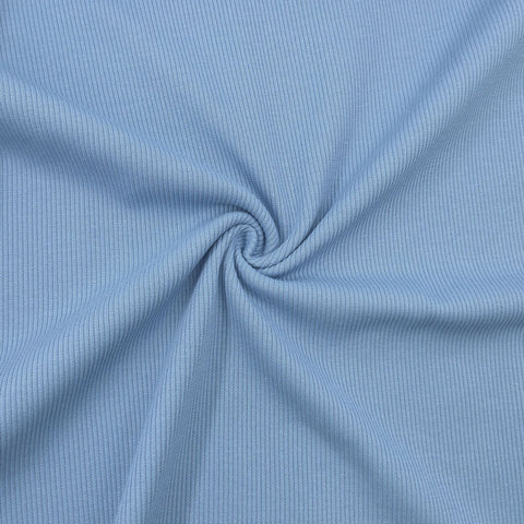 Rippjersey Himmelblau 401