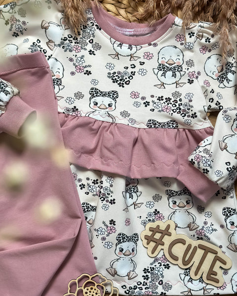 French Terry Leo Küken Creme 3367 (Bio) VORBESTELLUNG