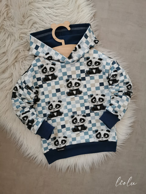 French Terry Checker Panda