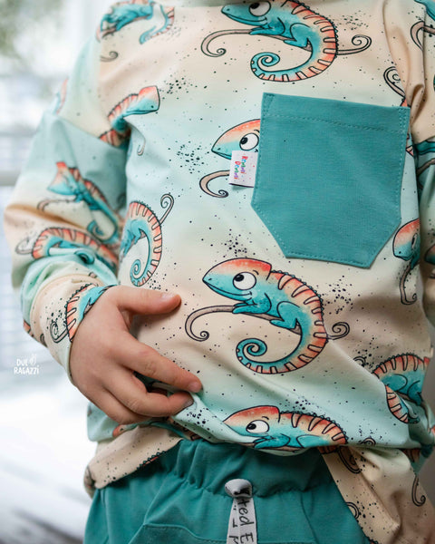 Jersey Stoff Chamäleon Farbverlauf (Bio)