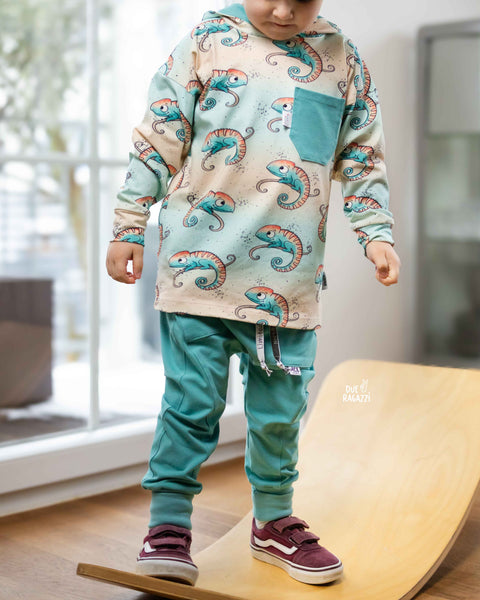 Jersey Stoff Chamäleon Farbverlauf (Bio)